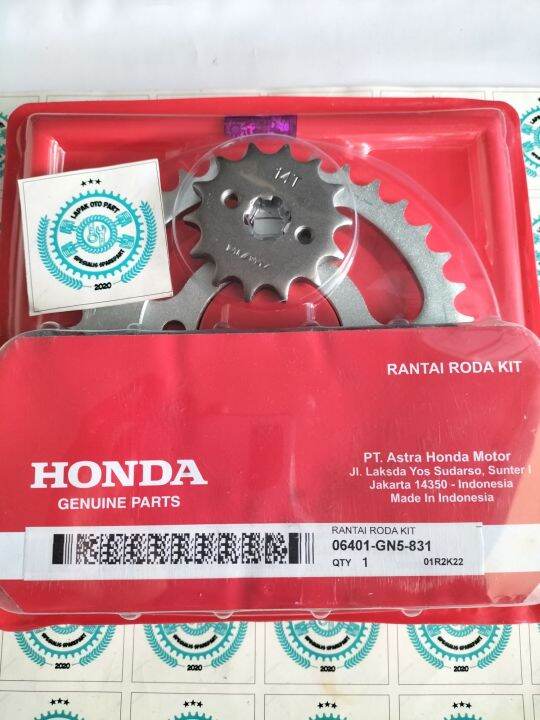 Gear Gir Set Rantai Honda Astrea Grand Legenda Astrea Prima Lazada