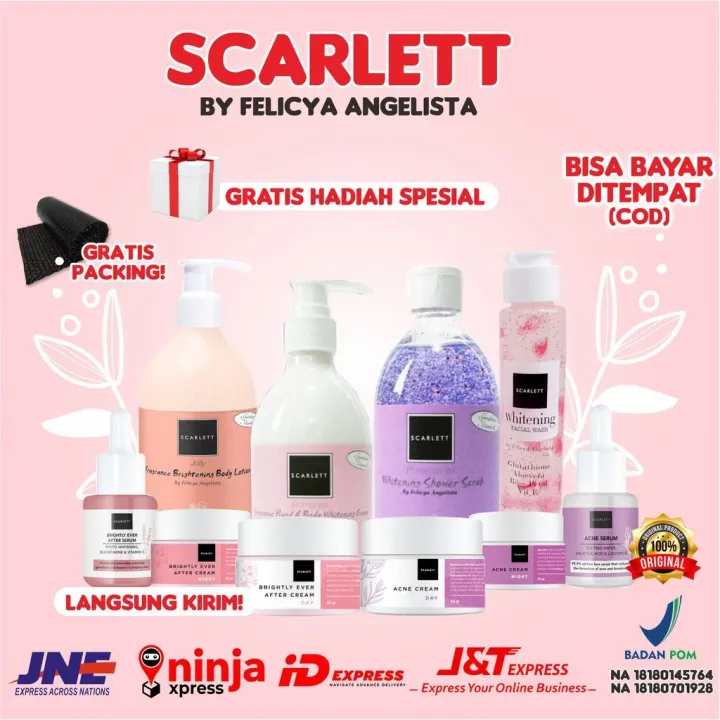 Ready Scarlett Whitening Serum Brightly Ever After Serum Acne