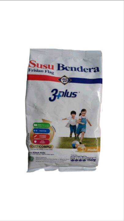 Susu Formula Bendera Frisian Flag 3 Plus Rasa Madu 150 Gr Lazada