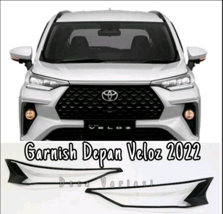 Garnish Garnis Lis List Lampu Depan Mobil Toyota All New Avanza Veloz