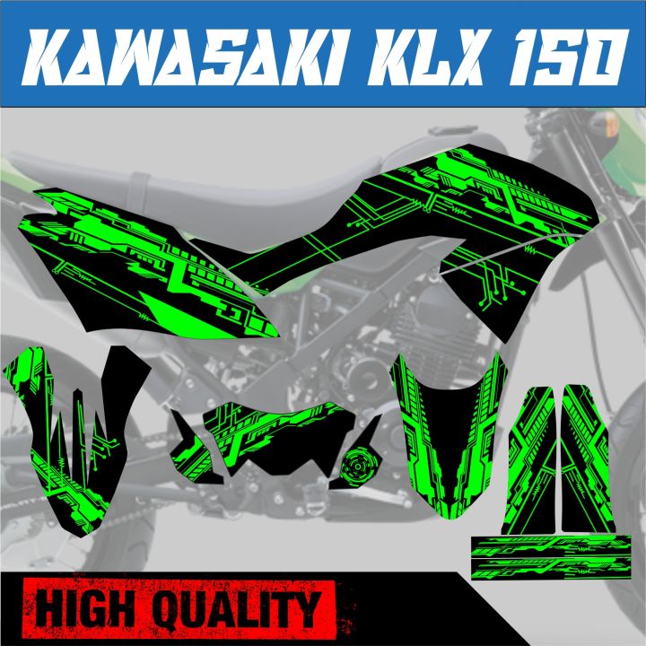 Kawasaki Klx 150 Full Body Decals Laminated Lazada PH