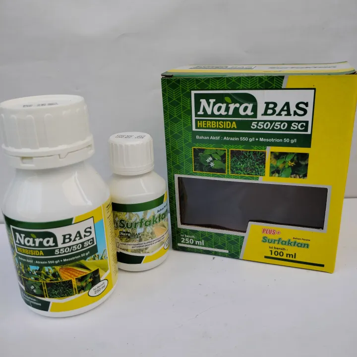 Nara Bas Narabas Sc Ml Herbisida Selektif Obat Pembasmi Rumput