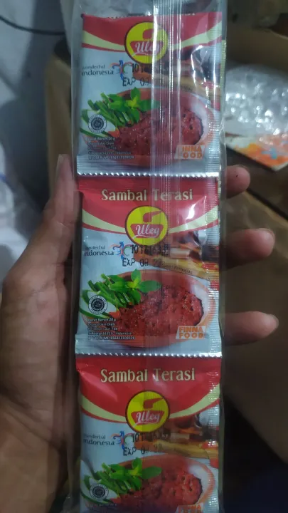 Sambal Terasi Uleg Finna Pack Isi Sachet Lazada Indonesia