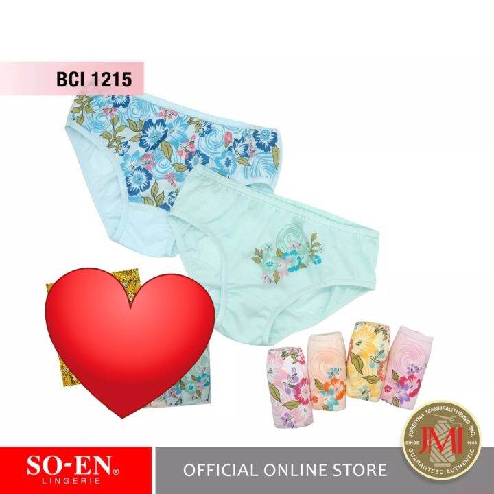 Soen Bci Random Printed Design Half Dozen Inside Garter Classic Bikini