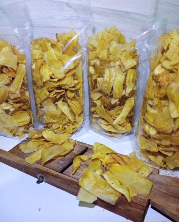 Kripik Pisang Asin Gurih Khas Lampung 1 Kg Lazada Indonesia