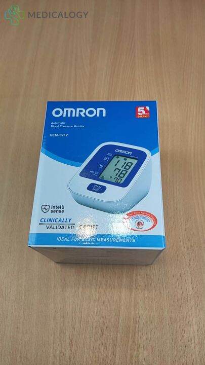 Omron HEM 8712 Tensimeter Digital Alat Ukur Tekanan Darah Lazada