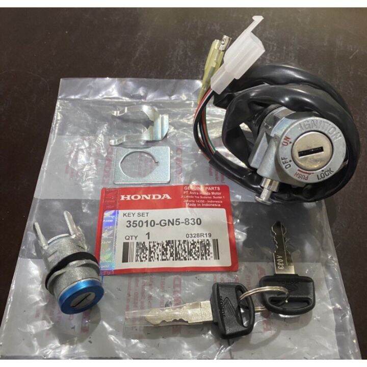 Konci Kontak Keyset Key Set Jok Motor Honda Grand Astrea Legenda