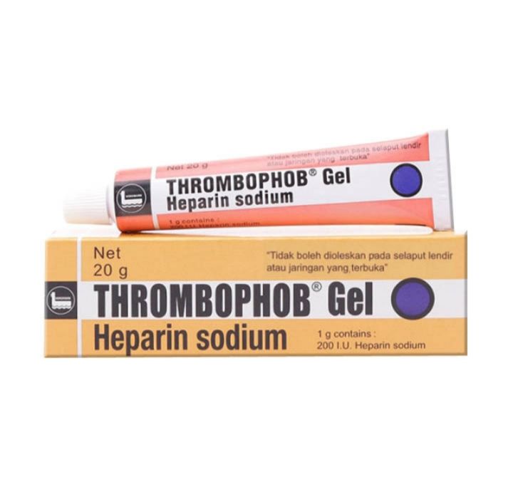 Thrombophob Gel Heparin Sodium Salep Memar Trombopop Gel Lazada