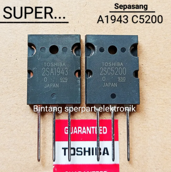 Toshiba C Toshiba A Satu Pasang Transistor Sa Transistor