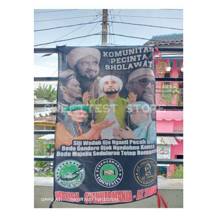 Bendera Komunitas Pecinta Sholawat X Full Printing Lazada Indonesia