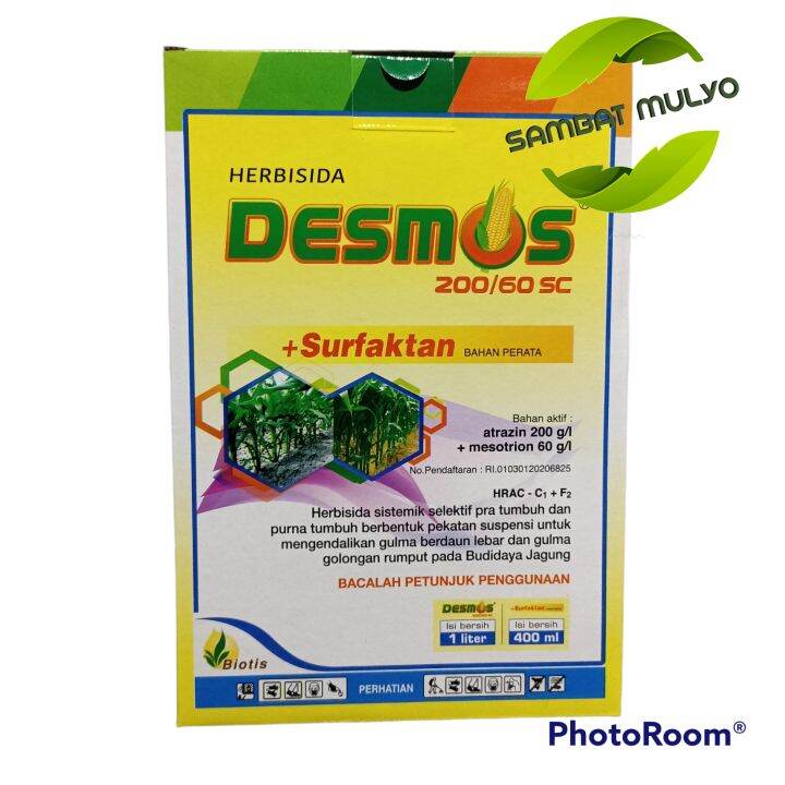 Herbisida Khusus Jagung Desmos Sc Isi Ml Lazada Indonesia