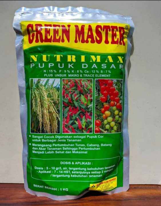 Pupuk Dasar Green Master Nutrimax Isi Kg Lazada Indonesia