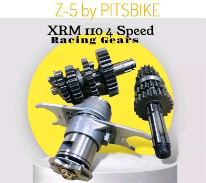 Z Pitsbike Complete Transmission Gear Set Xrm Th Speed Racing