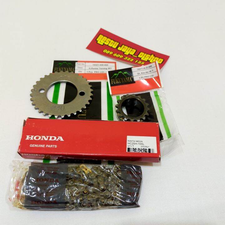 Rantai Kamprat Gl Pro Cdi Series Cdi L Original Honda Set Gigi Gear