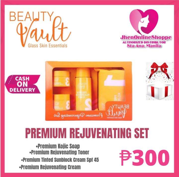 BEAUTY VAULT Premium REJUVENATING SET Lazada PH