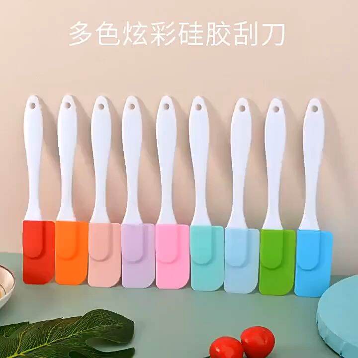 SPATULA SILIKON TAHAN PANAS FOOD GRADE SPATULA SODET SILICONE