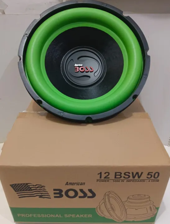 Subwoofer Inch American Boss Bsw Subwoofer Inch Dauble Coil