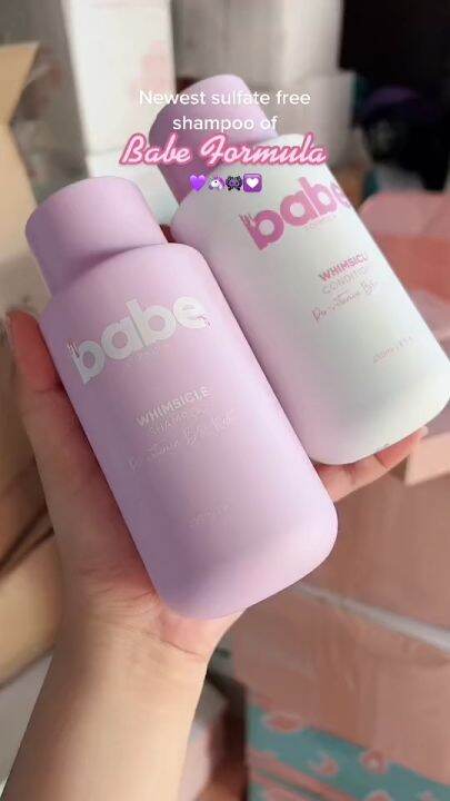 Authentic Babe Formula Whimsicle Shampoo And Conditioner Ml Lazada Ph