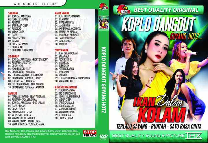 Kaset Dvd Lagu Mp Koplo Dangdut Ikan Dalam Kolam Lazada Indonesia