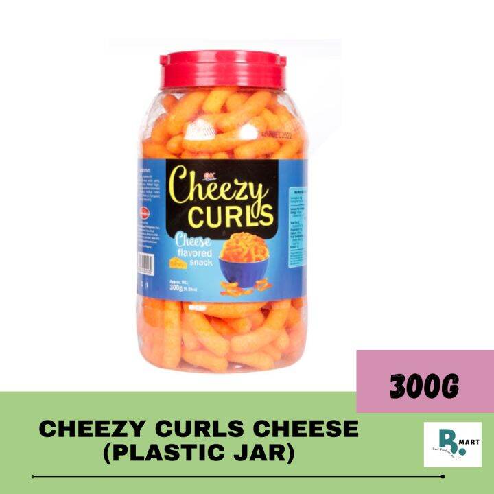 Cheezy Curls Cheese Plastic Jar G Lazada Ph