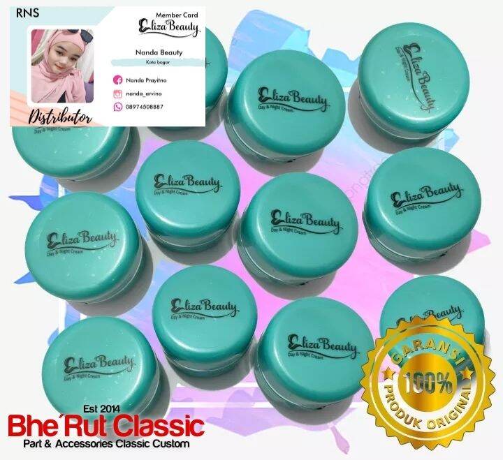 Paket Super Hemat Pcs Cream Eliza Beauty All In One Siang Dan Malam