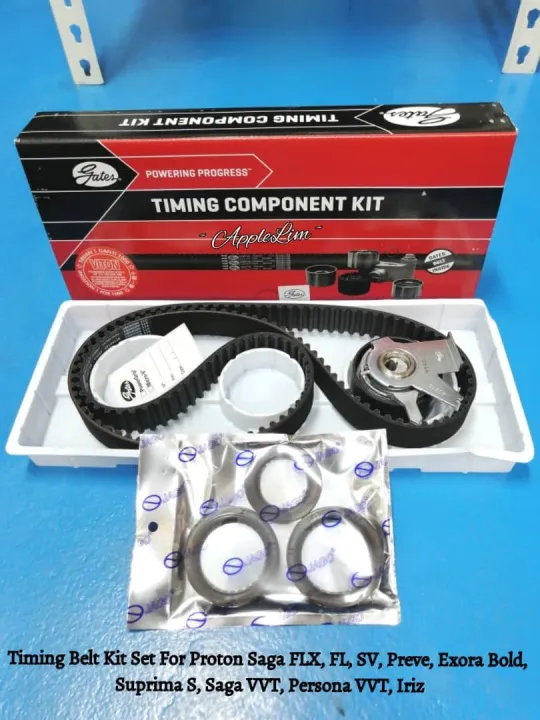 Gates Timing Belt Kit Set For Proton Saga FLX FL SV Preve Exora