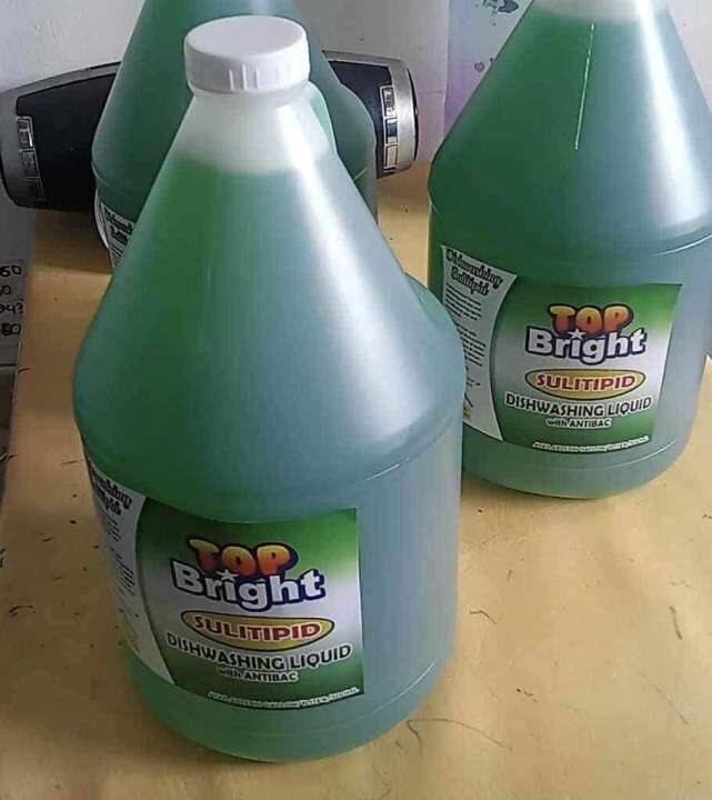 Top Bright Kalamansi Dishwashing Liquid Gallon Lazada Ph