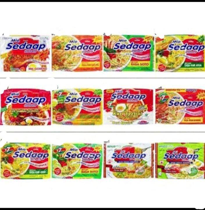 Mie Sedaap Instan All Varian Rasa Gr Lazada Indonesia