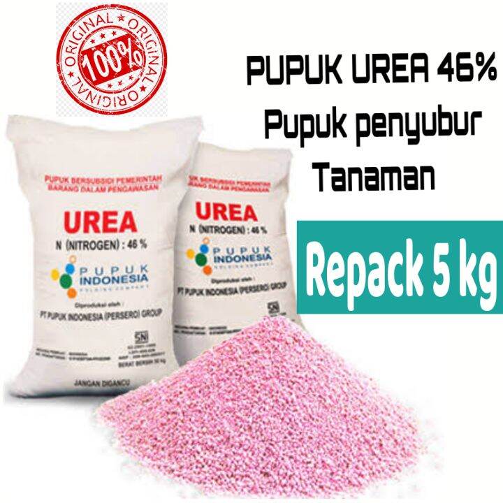 PUPUK UREA NITROGEN 46 REPACK 5KG PUPUK UNTUK PERTUMBUHAN PUPUK