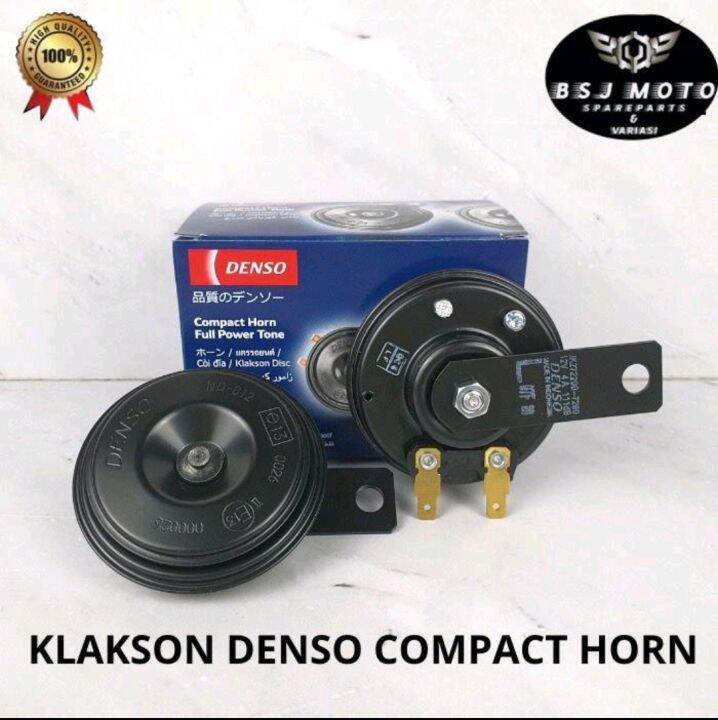 Klakson Denso Mobil Motor Power Tone Disc 12v Original Lazada Indonesia