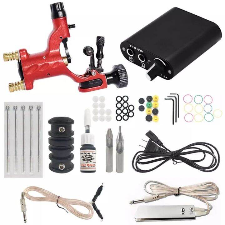 Mesin Tato Kit Set Dragonfly Rotary Tato Mesin Tato Motor Gun Kit Tato