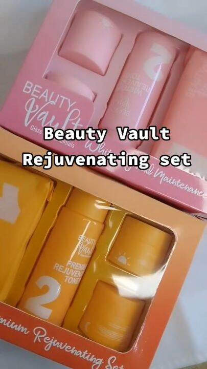 BEAUTY VAULT Glass Skin Essentials Premium Rejuvenating Set Whitening