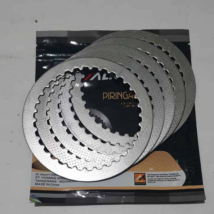 Plat Gesek Kopling Pulsar Ns Racing Bintik Totol Set Pcs Lazada