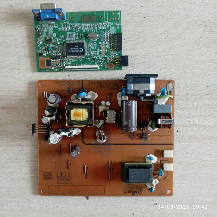 Mb Mobo Mainboard Module Psu Power Supply Mesin MONITOR ACER X163W