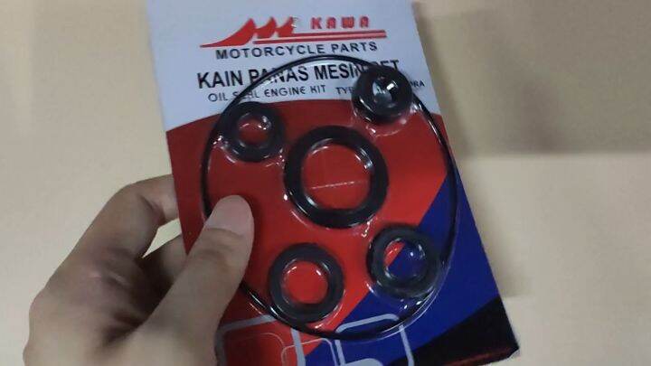 SEAL SIL MESIN KOMPLIT SET ASTREA GRAND PRIMA STAR 800 SUPRA LAMA