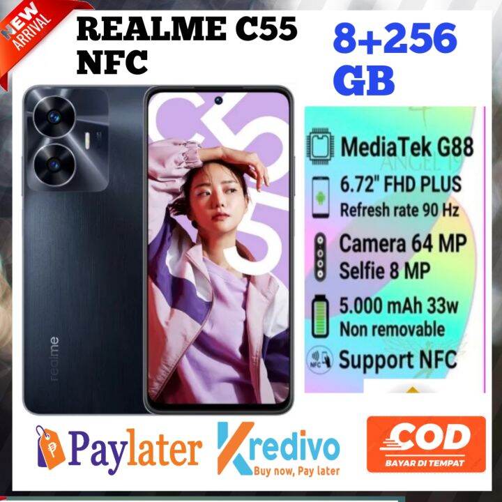 Realme C55 NFC Ram 8 256 GB 6 128 GB Kamera 64 Mp Garansi Resmi 1