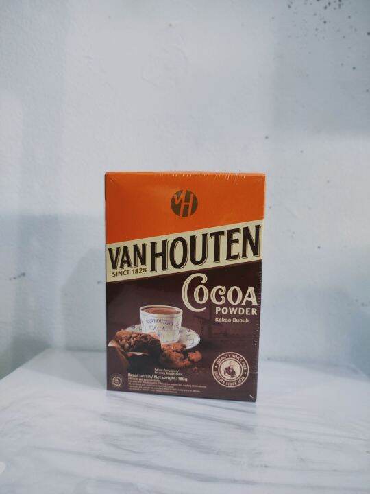 Van Houten Cocoa Powder 180Gr Lazada Indonesia