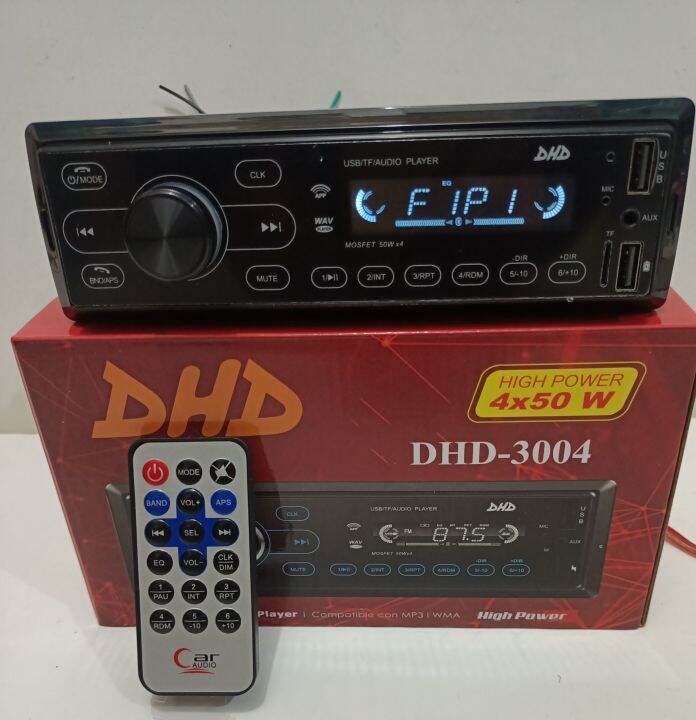 Head Unit DHD 3004 Tape Mobil Single USB SD Bluetooth Lazada Indonesia