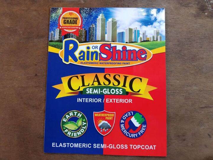 Rain Or Shine Classic Semi Gloss Color Chart Complete Guide For Colors