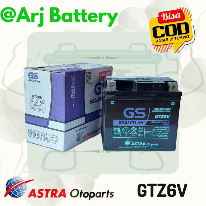 Aki Motor Vario Pcx Cbr Vario Gs Astra Gtz V Mf Aki