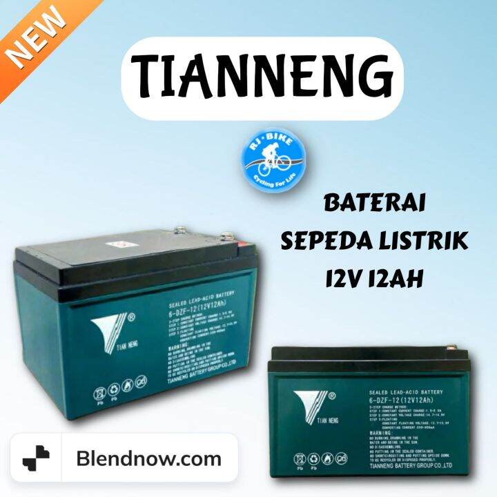 Aki Baterai Selis Tianneng 12V 12Ah Harga Satuan Lazada Indonesia