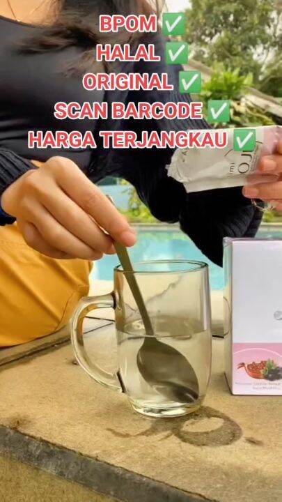 JOJU Collagen Drink By AIMI BPOM Halal Vit C Suplemen Pemutih Kulit