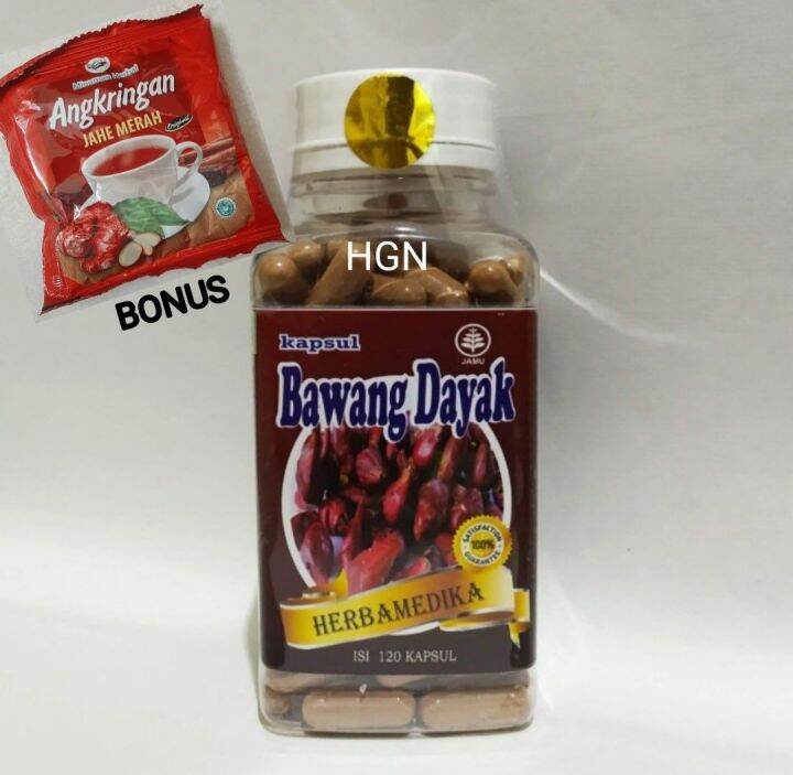 Kapsul Bawang Dayak Herbamedika Isi Kapsul Lazada Indonesia