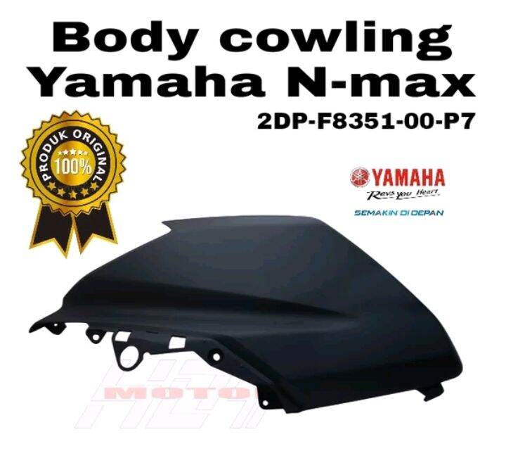 Body Bodi Cowling Sayap Kiri Yamaha Nmax N Max Dp F P Hitam