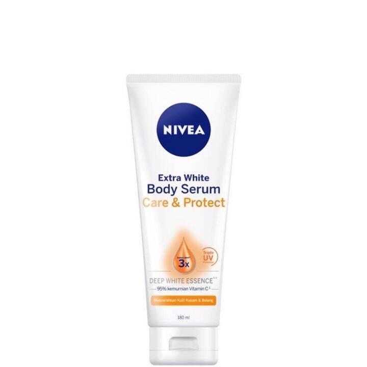 Nivea Extra White Body Serum Care Protect 180 ML Lazada Indonesia