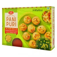 Haldiram Pani Puri Ready To Eat Kit 360g 30 Puri Balls Boondi Pani