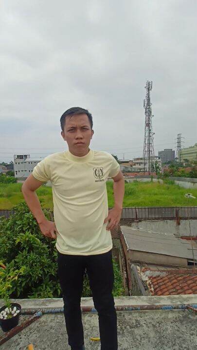 Kaos Security Satpam Terbaru Warna Krem Baju Dalam Lapangan Kerah