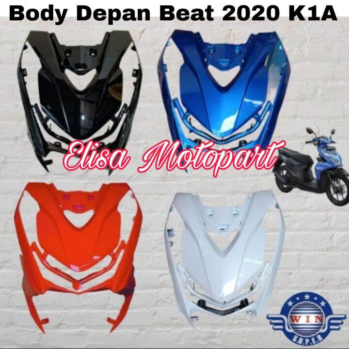 Cover Front Panel Tameng Body Depan Beat New LED Street Deluxe 2020 K1A