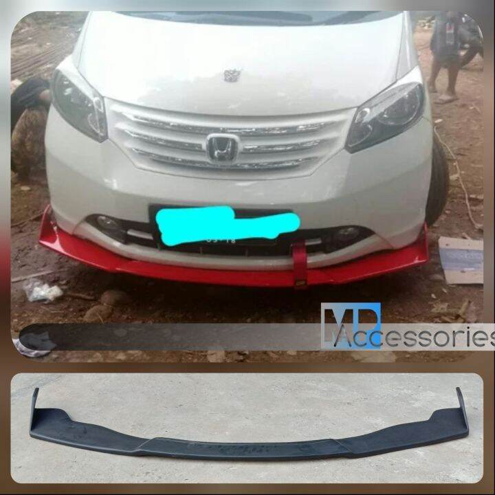 Lips Winglet Sayap Bumper Bemper Honda Freed Berbahan Dasar Fiberglass