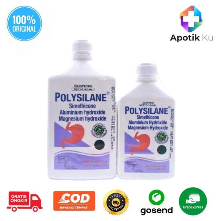 Polysilane Obat Lambung Syrup Ml Ml Lazada Indonesia